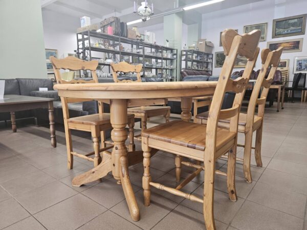 Valgomojo komplektas 4 kėdės - Image 3