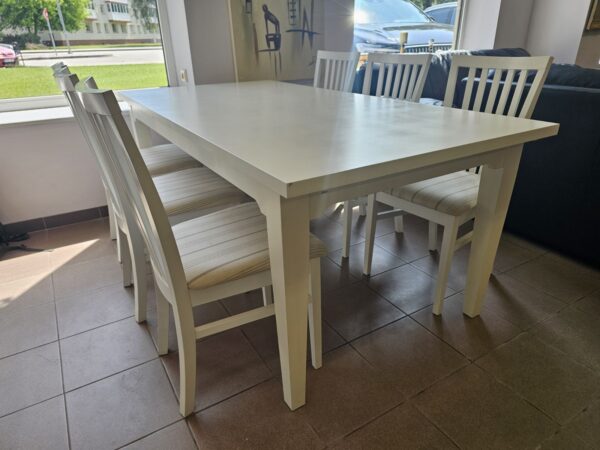 Valgomojo komplektas 6 kėdės - Image 4